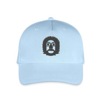 Gruff Man - Organic Kids’ Baseball Cap - light blue - Front