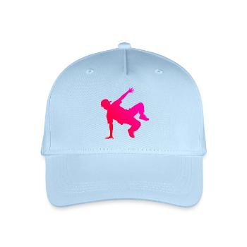 Gift idea for a breakdancer with street dance - Organic Kids’ Baseball Cap - light blue - Front