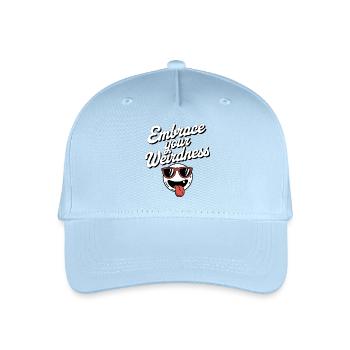Embrace Your Weirdness Tee - Organic Kids’ Baseball Cap - light blue - Front