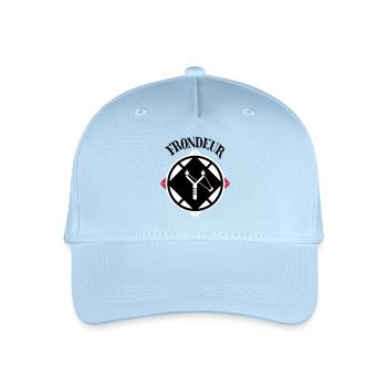 Emblème Frondeur - Casquette de baseball bio Enfant - bleu clair - Devant