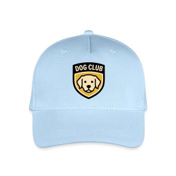 Club de chiens du Logo de l’école de chiens Golden Retriever - Casquette de baseball bio Enfant - bleu clair - Devant
