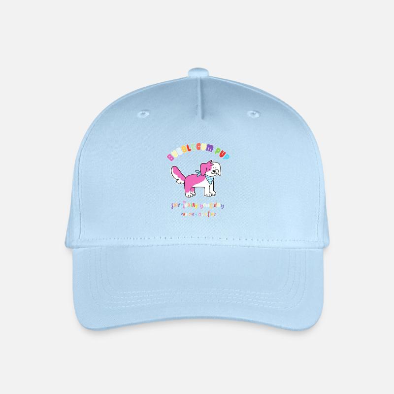 chiot Bubblegum - Casquette de baseball bio Enfant - bleu clair