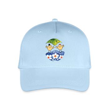 Frohe Ostern - Kinder Bio Basecap - Hellblau - Vorne