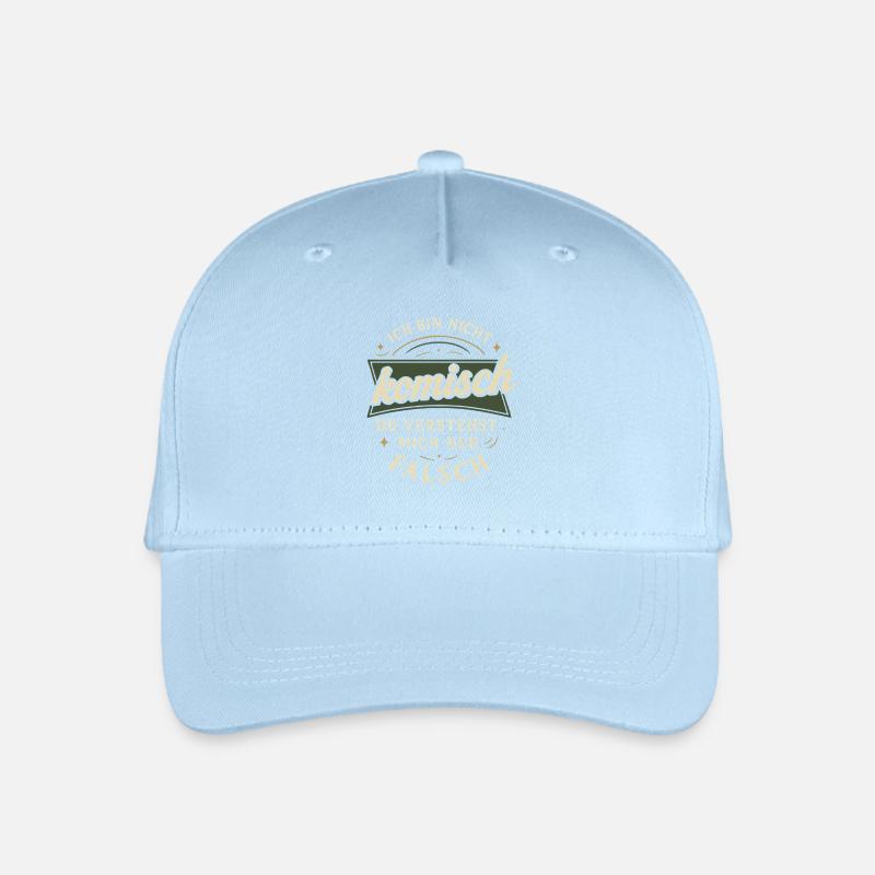 Je ne suis pas bizarre – vous vous méprenez - Casquette de baseball bio Enfant - bleu clair
