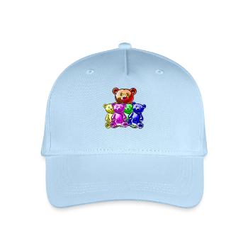GUMMIBÄREN - Kinder Bio Basecap - Hellblau - Vorne