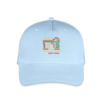 awesome since 1975 - Organic Kids’ Baseball Cap - light blue - Front