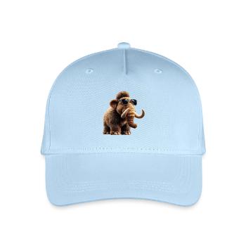 Mammouth Mammouth Laineux Âge glaciaire Mammouths Mammouth Doux - Casquette de baseball bio Enfant - bleu clair - Devant
