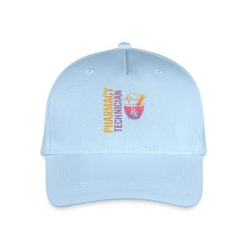 Pharmacy technician illustration - Organic Kids’ Baseball Cap - light blue - Front