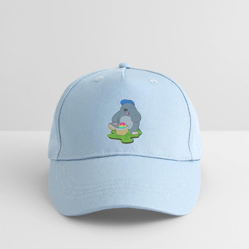 Mole Easter Easter Egg Organic Kids’ Baseball Cap