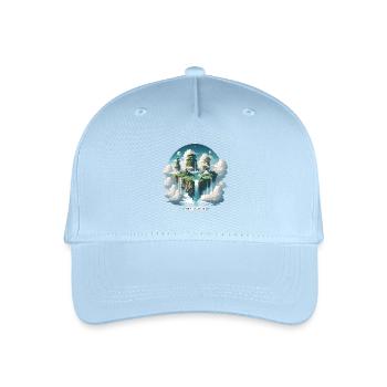 Sky Islands Sky Islands Floating - Organic Kids’ Baseball Cap - light blue - Front