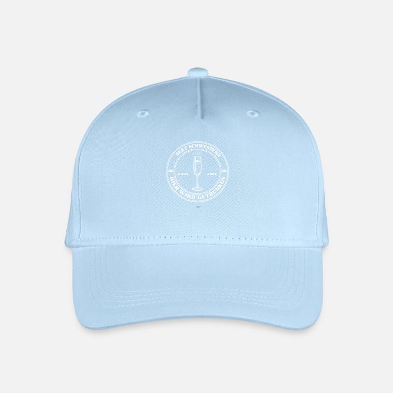 Sœurs du Vin Mousseux - Casquette de baseball bio Enfant - bleu clair