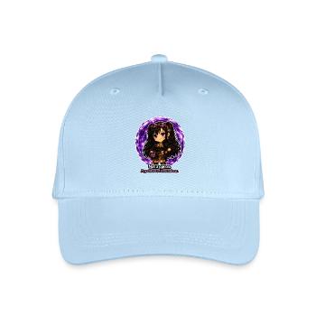 Göttin der Dimensionen Luna – Steampunk-Chibi - Kinder Bio Basecap - Hellblau - Vorne