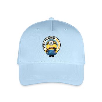 Minions Ici Pour Créer Le Chaos Avec Minion - Casquette de baseball bio Enfant - bleu clair - Devant