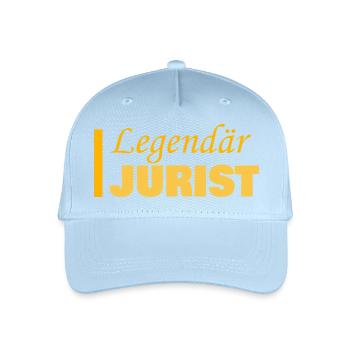 Geschenk für Jurist - Kinder Bio Basecap - Hellblau - Vorne