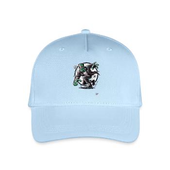 The Green Cyclops Undead Zombie Monster - Organic Kids’ Baseball Cap - light blue - Front