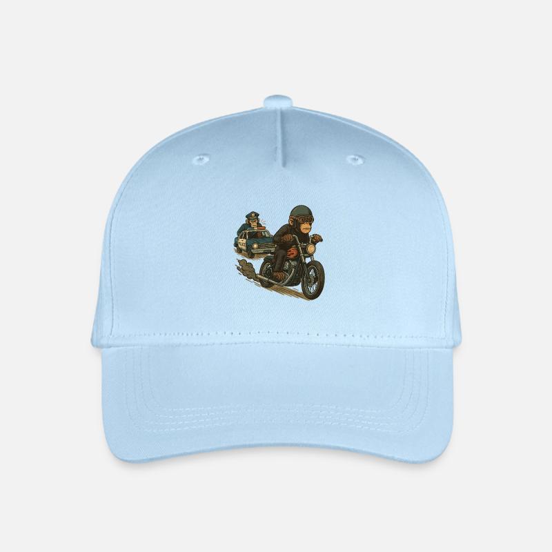 Chase - Organic Kids’ Baseball Cap - light blue