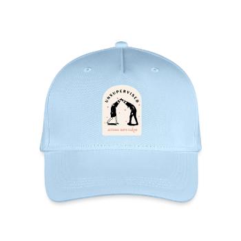 Unsupervised Actions - Kinder Bio Basecap - Hellblau - Vorne