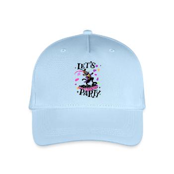 Carnival Party - Organic Kids’ Baseball Cap - light blue - Front