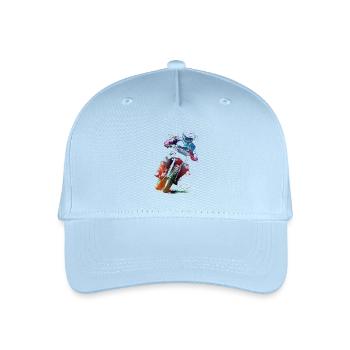 Motor Racing Sports Art #motor #sport - Organic Kids’ Baseball Cap - light blue - Front