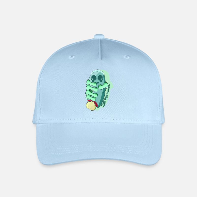 POUCE - Casquette de baseball bio Enfant - bleu clair
