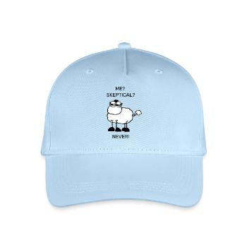 Skeptisches Schaf - Kinder Bio Basecap - Hellblau - Vorne