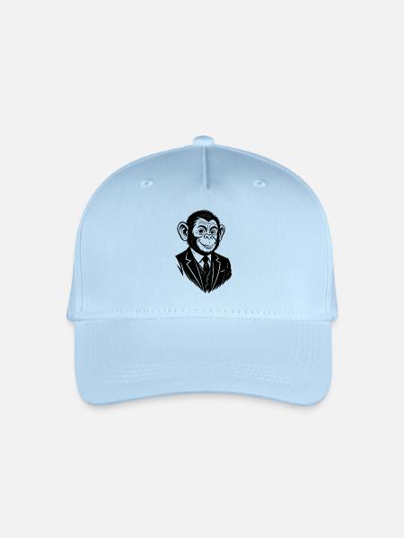 Ape – Ego – Eco - Kinder Bio Basecap - Hellblau