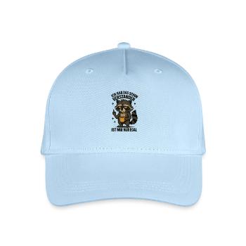 Hab Das Schon Verstanden Ist Mir Nur Egal - Kinder Bio Basecap - Hellblau - Vorne