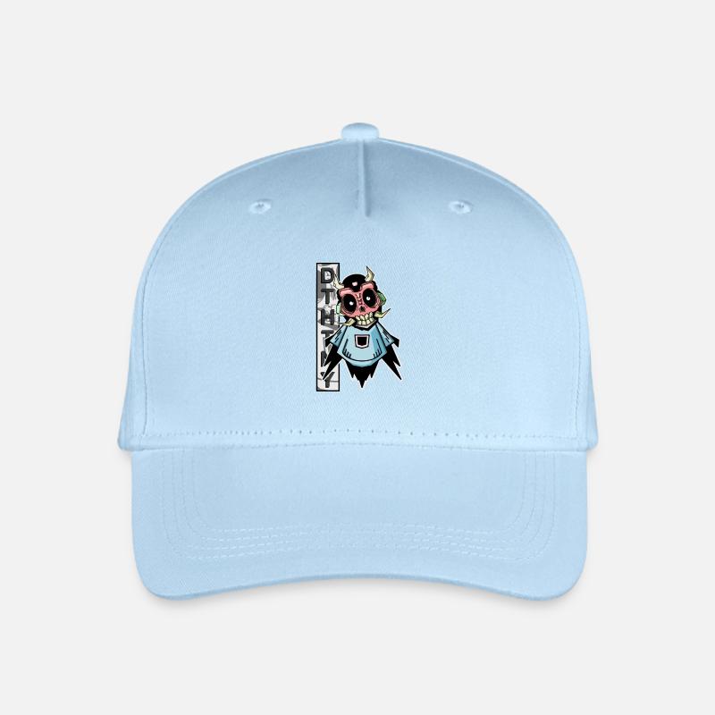Kleiner Dämon mit Flügeln - Kinder Bio Basecap - Hellblau