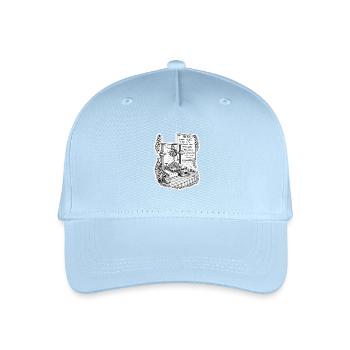 Spaghetti 3D Printer - Organic Kids’ Baseball Cap - light blue - Front