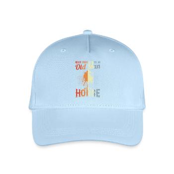 Reiter Großvater - Kinder Bio Basecap - Hellblau - Vorne