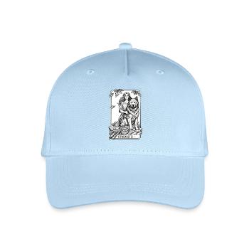 Eurasier | Strength | Tarot - Kinder Bio Basecap - Hellblau - Vorne