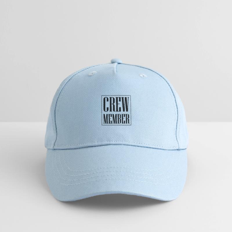 Membre d’équipage Casquette de baseball bio Enfant