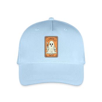Tarot Karte Geist mit Stock - Kinder Bio Basecap - Hellblau - Vorne