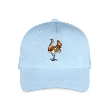 Grande outarde single - Casquette de baseball bio Enfant - bleu clair - Devant