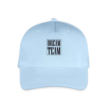 Dream Team - Kinder Bio Basecap - Hellblau - Vorne