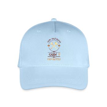 Cabin #9 in Camp Half Blood, Child of Hephaestus - Organic Kids’ Baseball Cap - light blue - Front