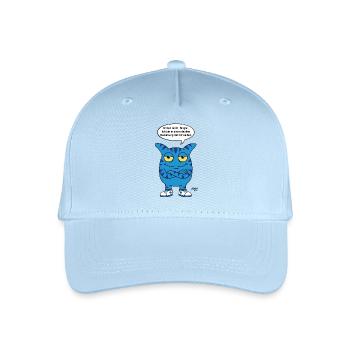 Relation stable avec moi-même - Zooki qui dit - Casquette de baseball bio Enfant - bleu clair - Devant