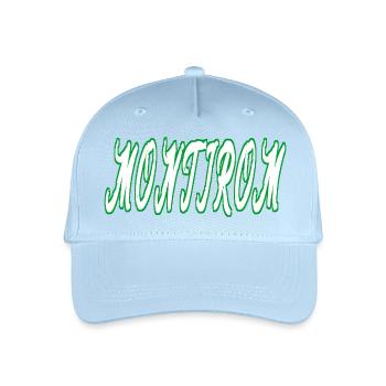 Montirom text - Kinder Bio Basecap - Hellblau - Vorne