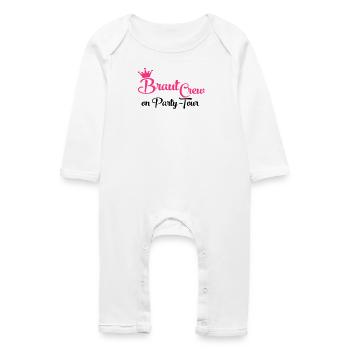 Team Bride - Baby Bio Strampler - Weiß - Vorne