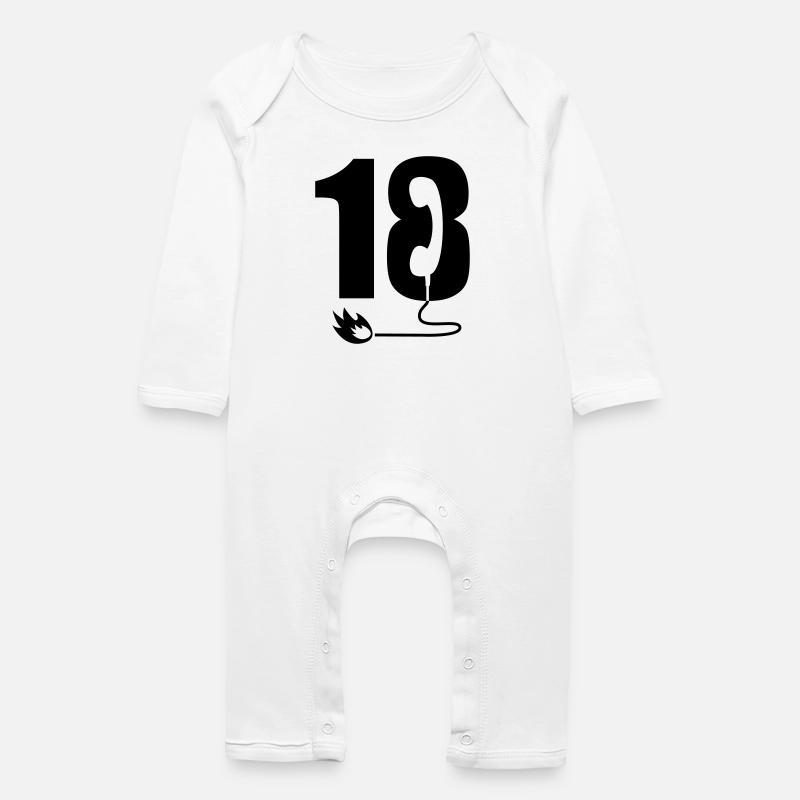 18 - Grenouillère bio Bébé - blanc