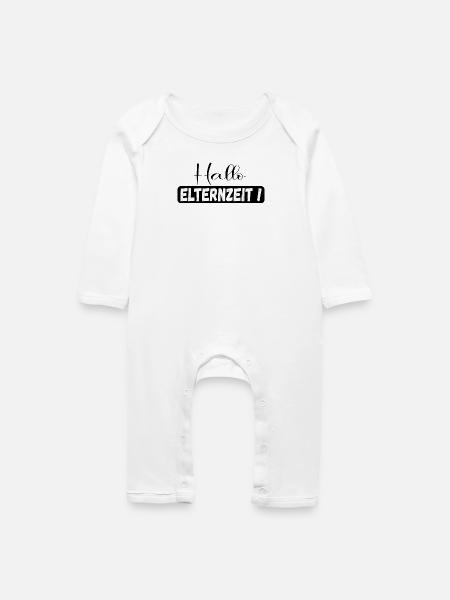 ABSCHIED KOLLEGIN ELTERNZEIT - Baby Bio Strampler - Weiß