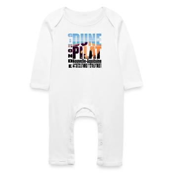 THE DUNE OF PILAT GIRONDE NEW AQUITAINE - Baby Organic Romper - white - Front
