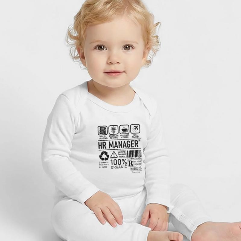 Hr Manager multi tasking problem solving Baby Organic Romper