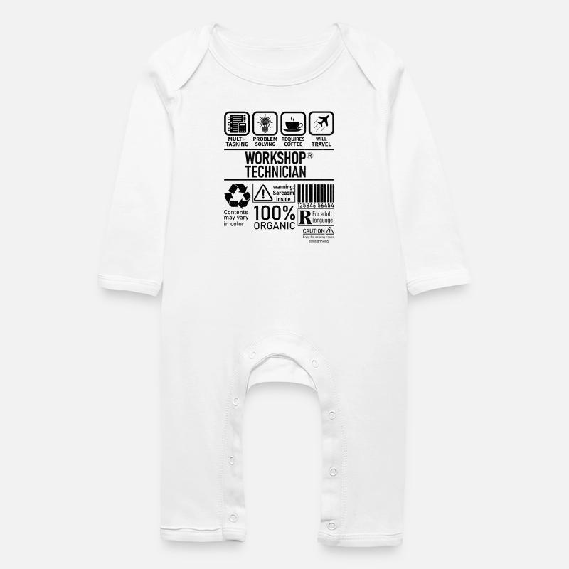 Workshop Technician multi tasking problem solving - Baby Bio Strampler - Weiß