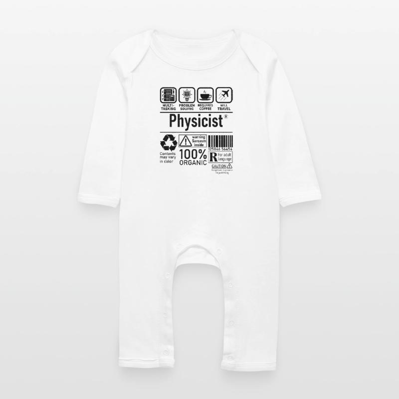 Physicist Specialist multi tasking problem solving Baby Bio Strampler
