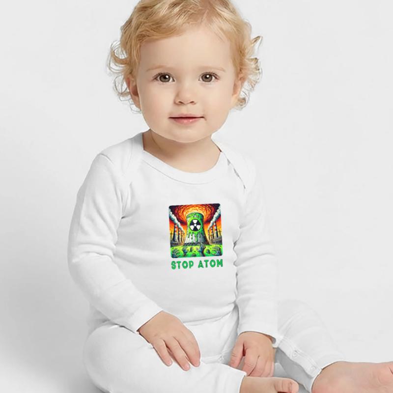 Stop Atom – Radioactive Baby Organic Romper
