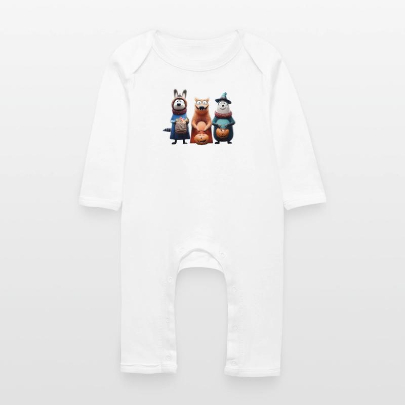 Halloween Squad – Süßes oder Saures Wooligans Baby Bio Strampler