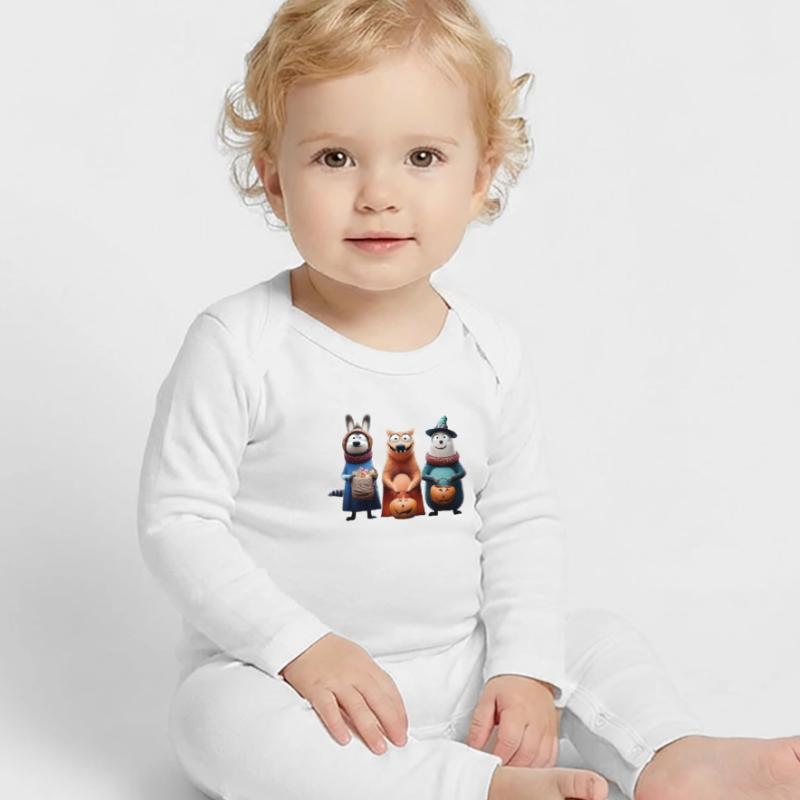 Halloween Squad – Süßes oder Saures Wooligans Baby Bio Strampler