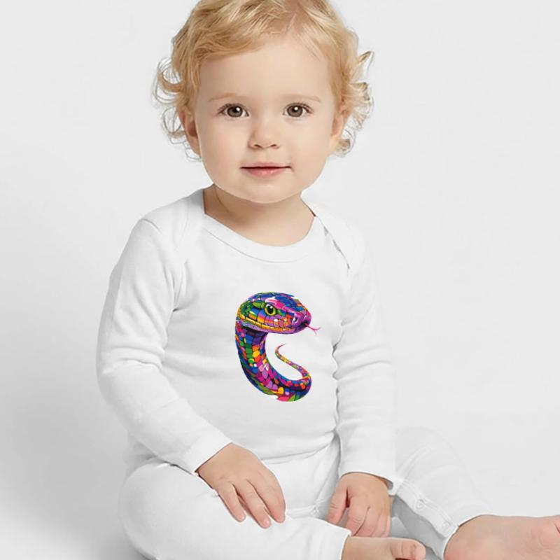 snake, python, cobra, rattlesnake, snakes Baby Organic Romper