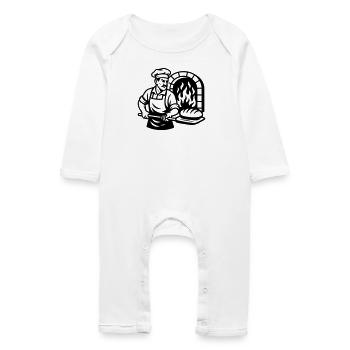 Baker - Baby Organic Romper - white - Front